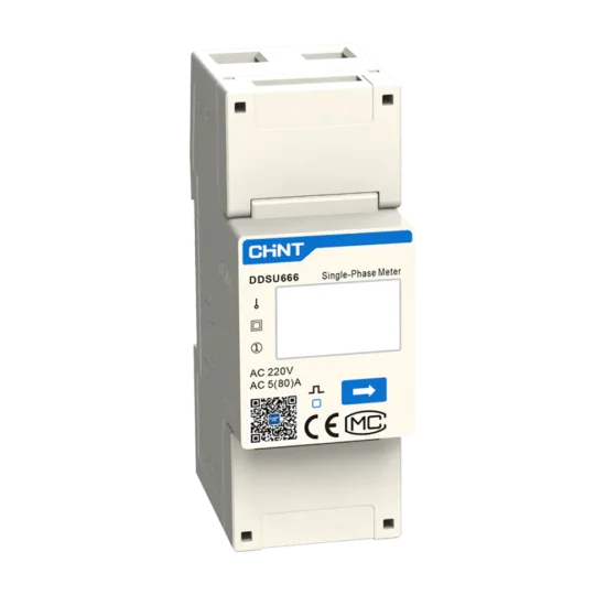 Счетчик электроэнергии смарт-метр CHiNT DDSU666 для однофазных инверторов Deye