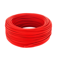 Кабель для фотоэлектрических систем QPower 1х6мм², красный Кабель для фотоэлектрических систем QPower 1х6мм², красный