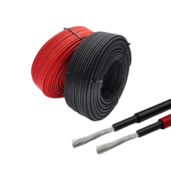 Кабель для фотоэлектрических систем QPower 1х4мм², чёрный Кабель для фотоэлектрических систем QPower 1х4мм², чёрный