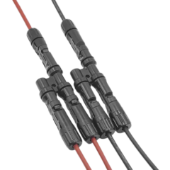 Коннектор для фотоэлектрических систем QPower МС4 1-на-2
