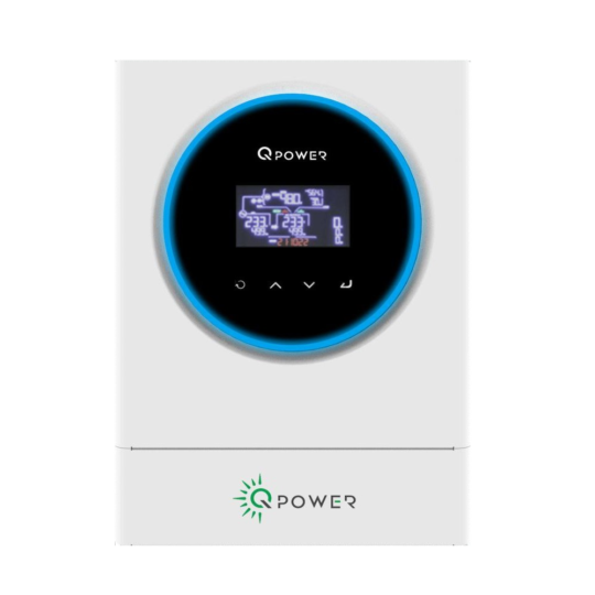 Инвертор автономный QPower ATLAS 6K-PRO-L, однофазный, 6 кВт